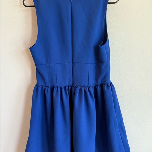 Blue Sleeveless Dress nwt gorgeous size 8 - Picture 6 of 7